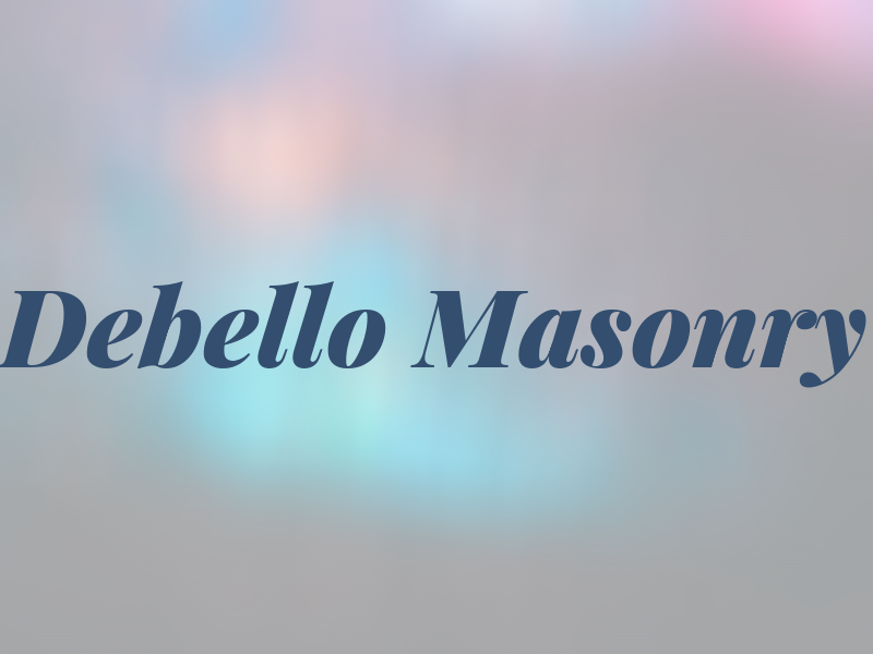 Debello Masonry