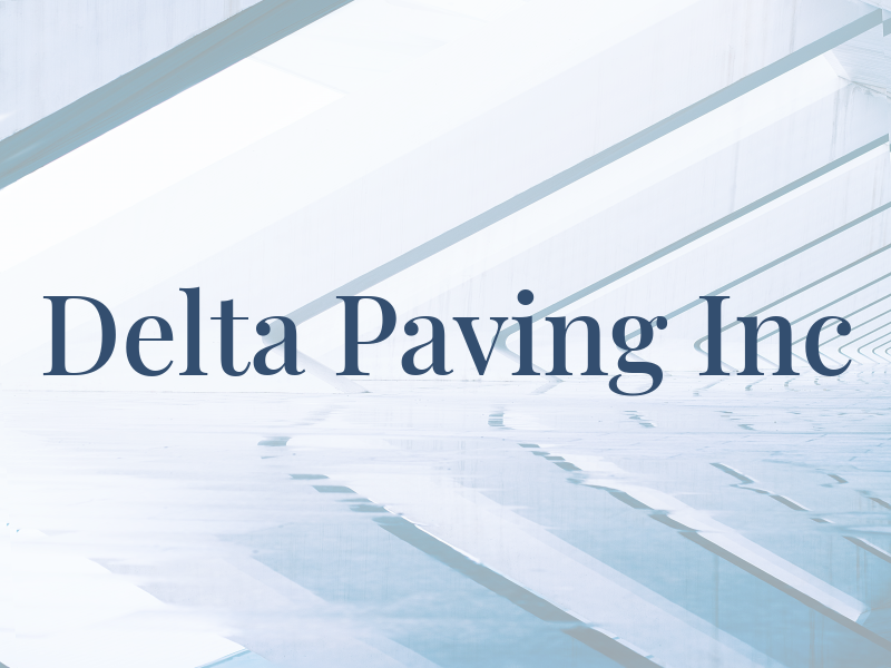 Delta Paving Inc