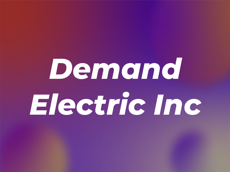 Demand Electric Inc