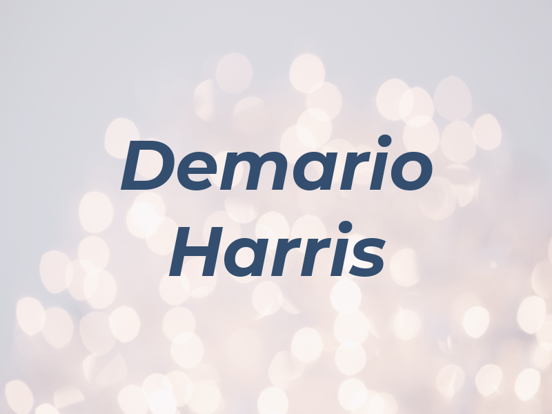 Demario Harris