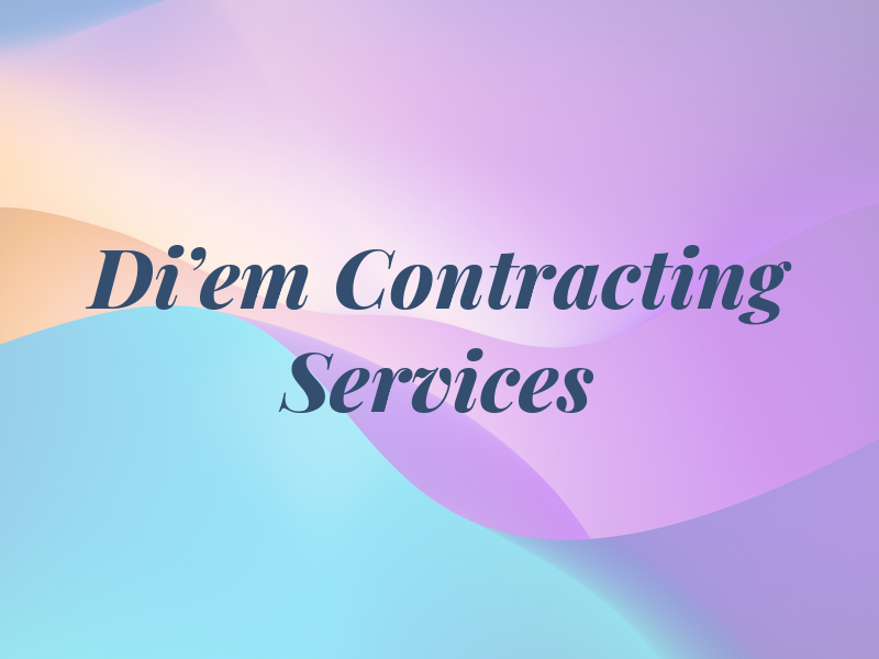 Di'em Contracting Services