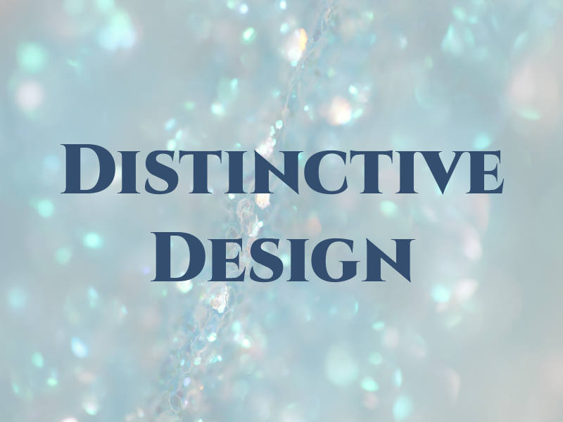 Distinctive Design