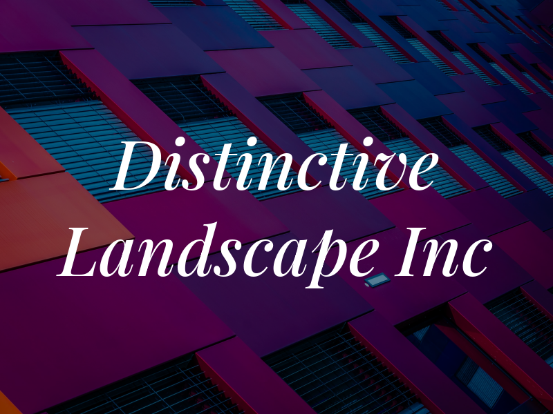 Distinctive Landscape Inc