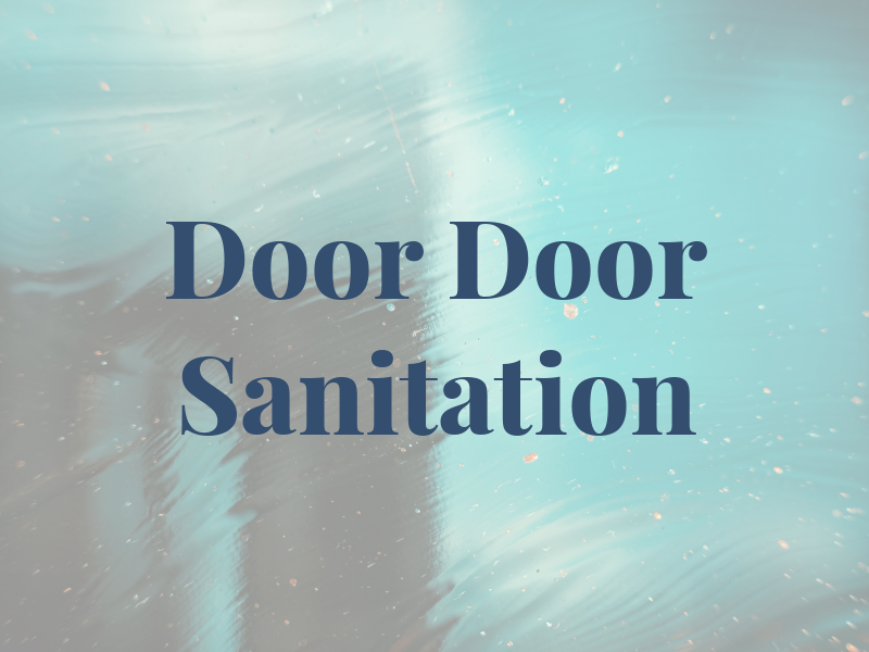 Door to Door Sanitation