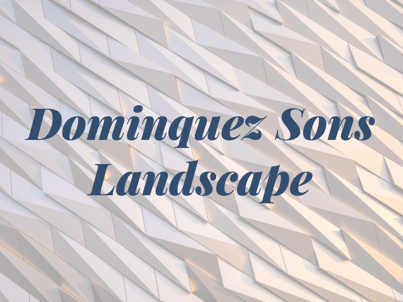 Dominquez & Sons Landscape