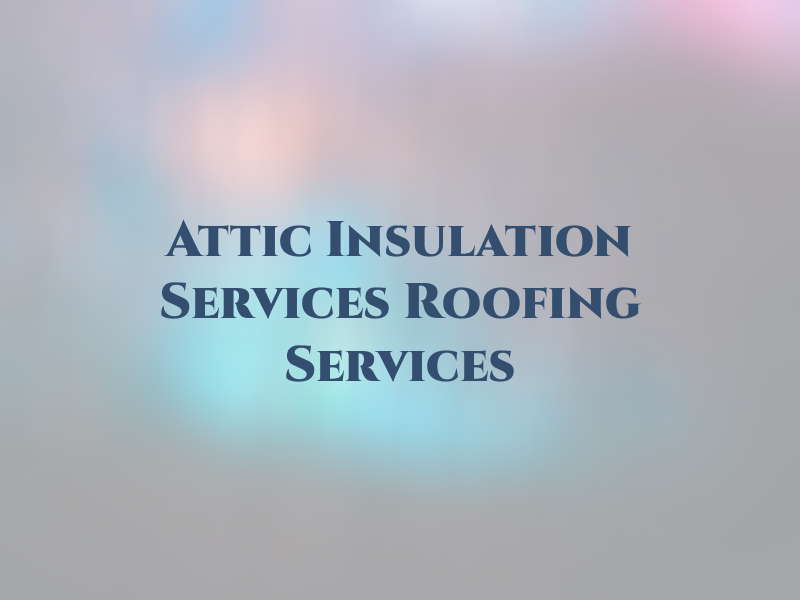 E&P Attic Insulation Services & Roofing Services