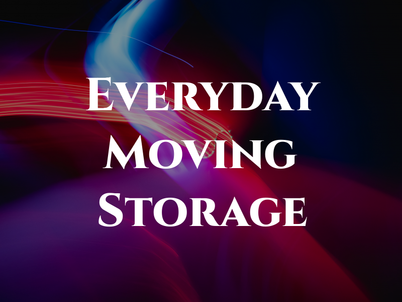 Everyday Moving & Storage