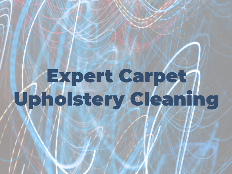 Expert Carpet & Upholstery Cleaning