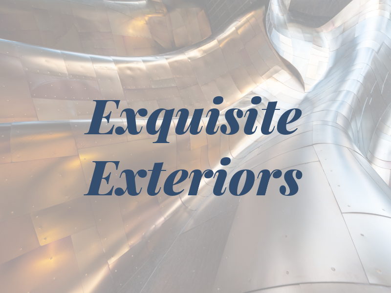 Exquisite Exteriors