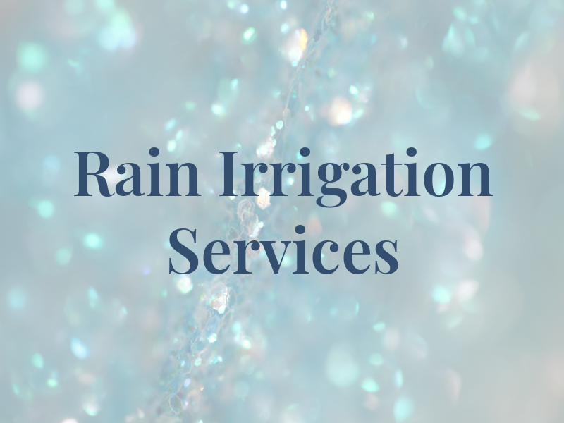 Ez Rain Irrigation Services Inc