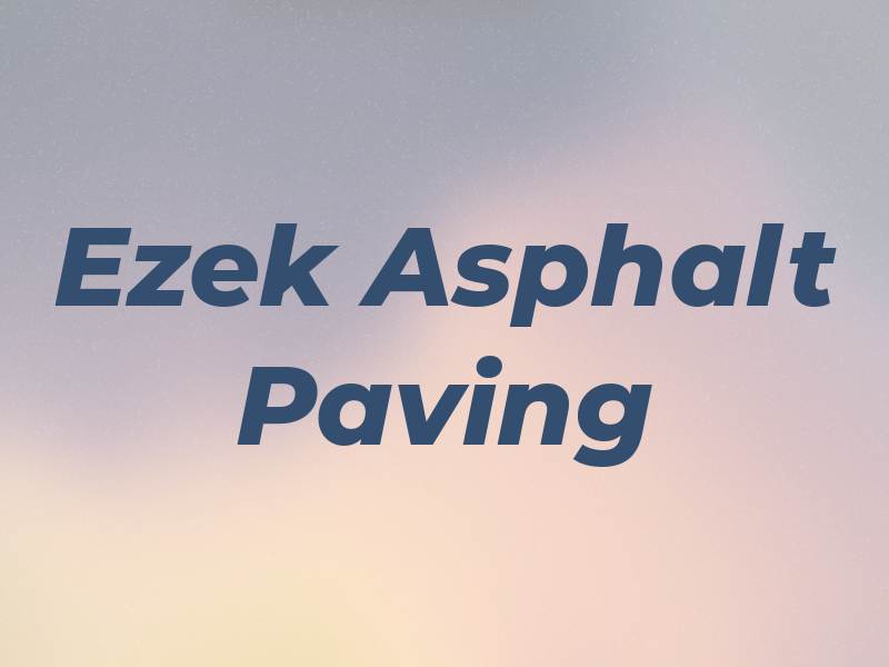 Ezek Asphalt Paving Co