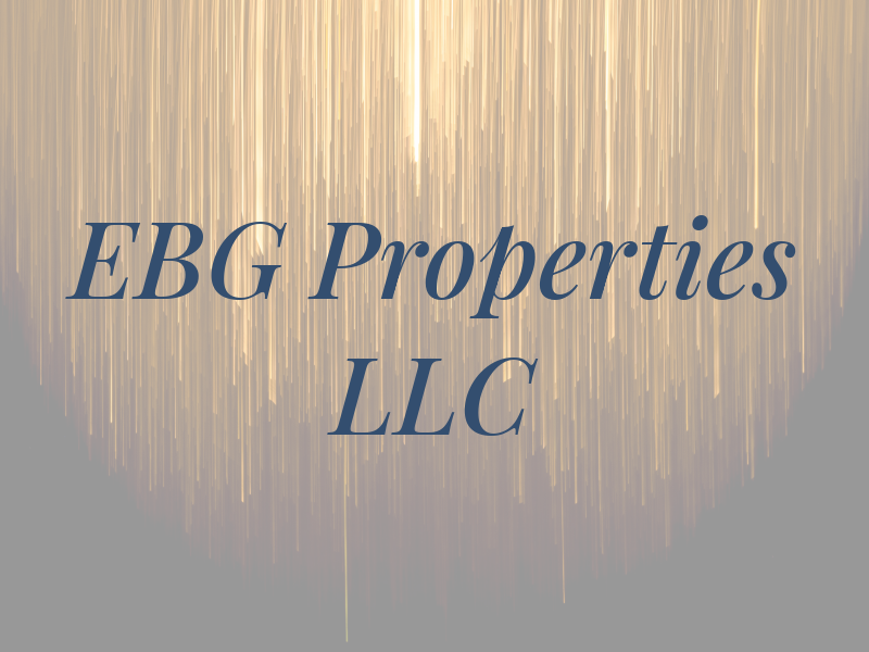 EBG Properties LLC
