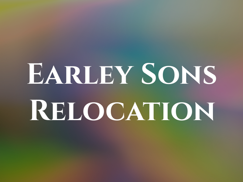 Earley & Sons Relocation