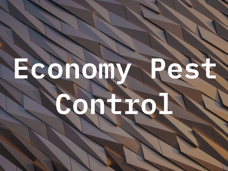Economy Pest Control