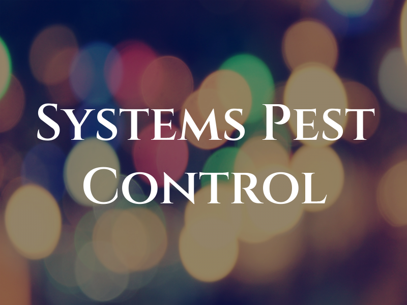 Eco Systems Pest Control