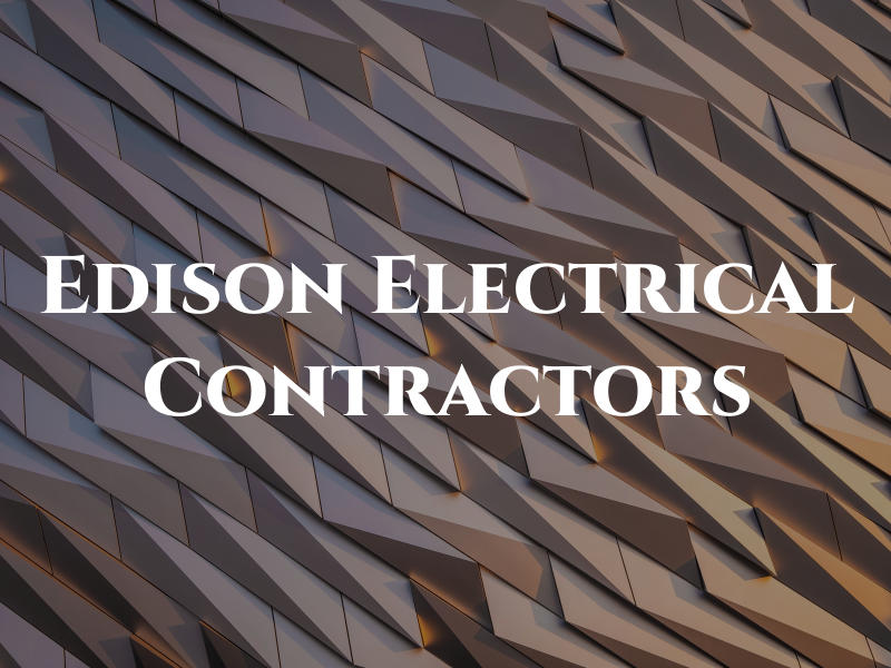 Edison Electrical Contractors