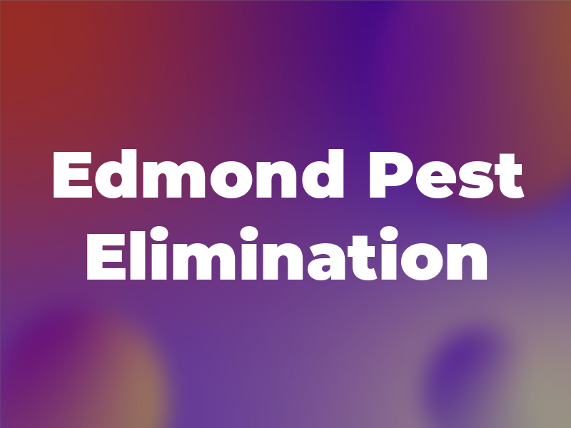 Edmond Pest Elimination