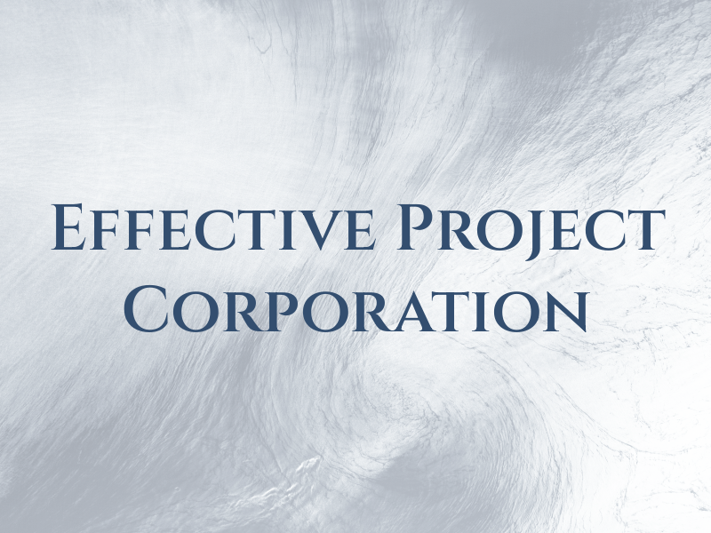 Effective Project Corporation