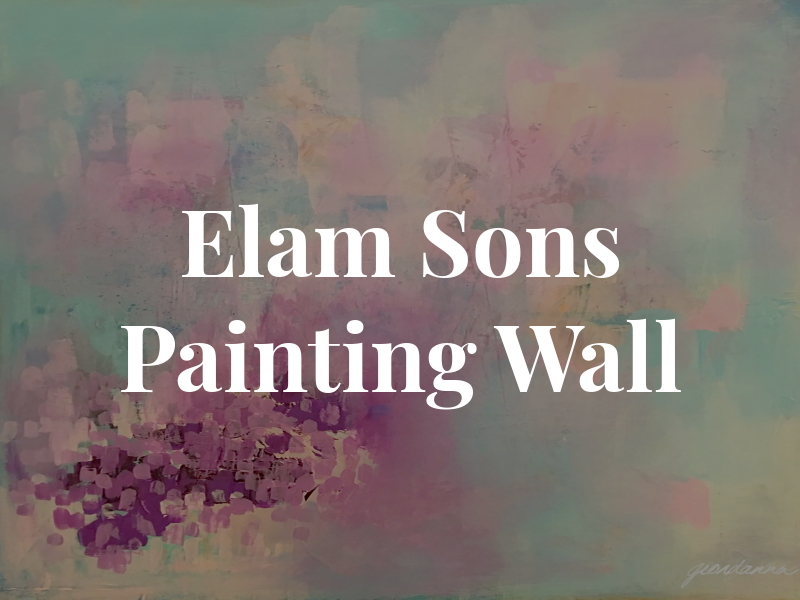 Elam & Sons Painting & Wall