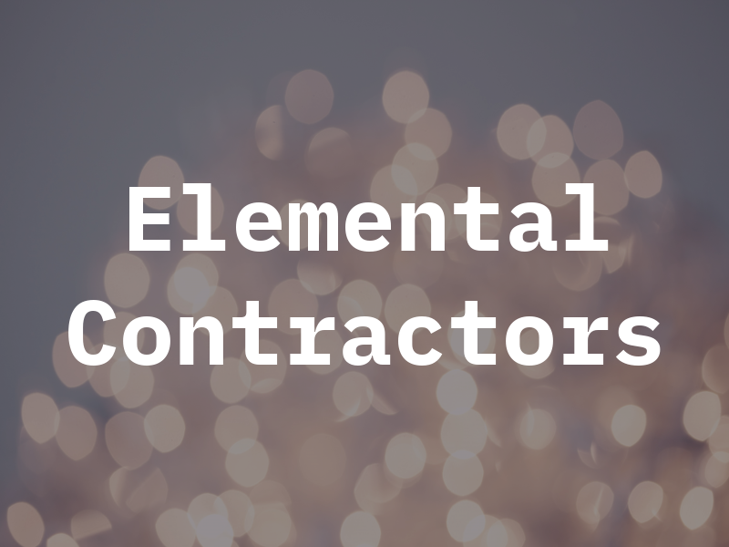 Elemental Contractors