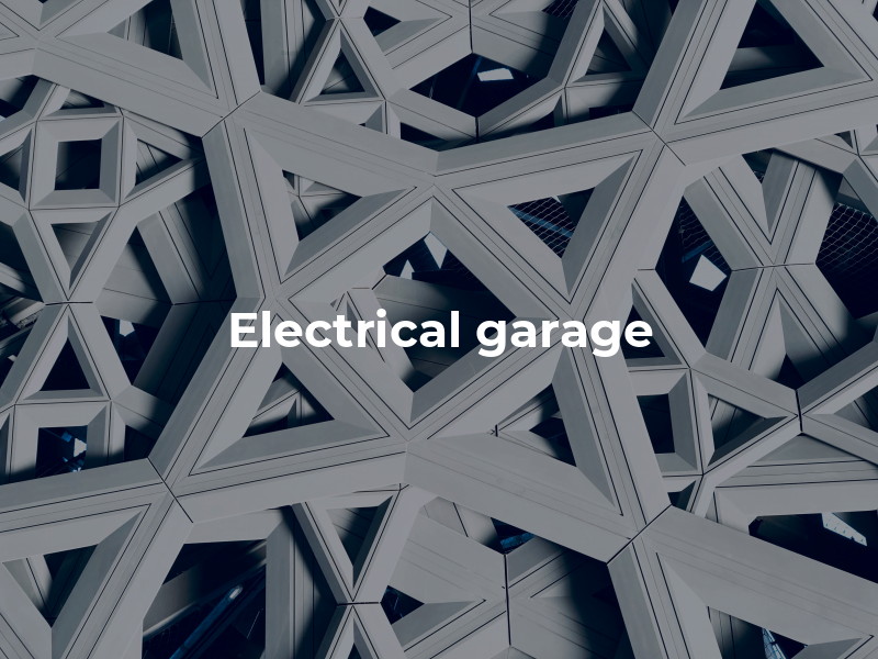 Electrical ‎‎g‎‎‎‎a‎‎r‎‎‎‎a‎‎‎‎g‎‎e