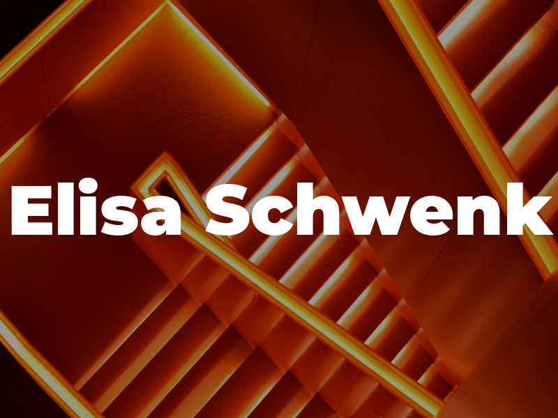 Elisa Schwenk