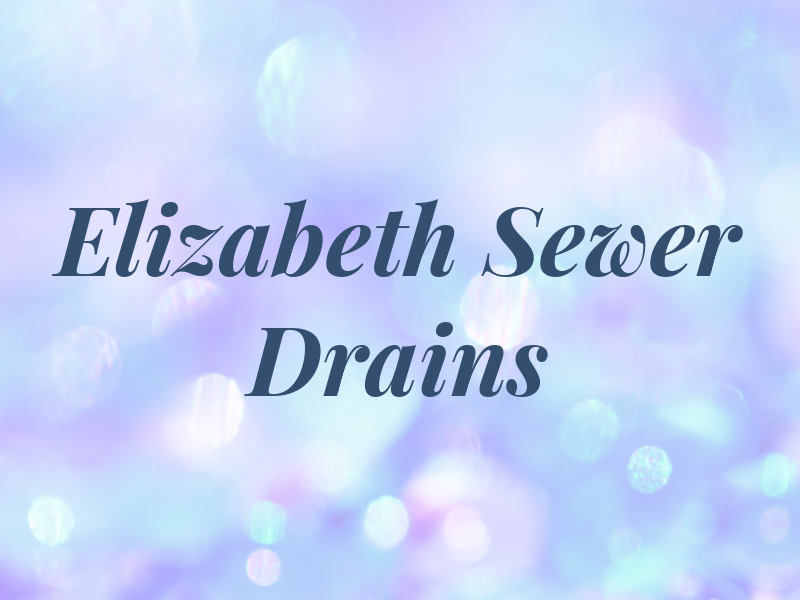 Elizabeth Sewer & Drains Co