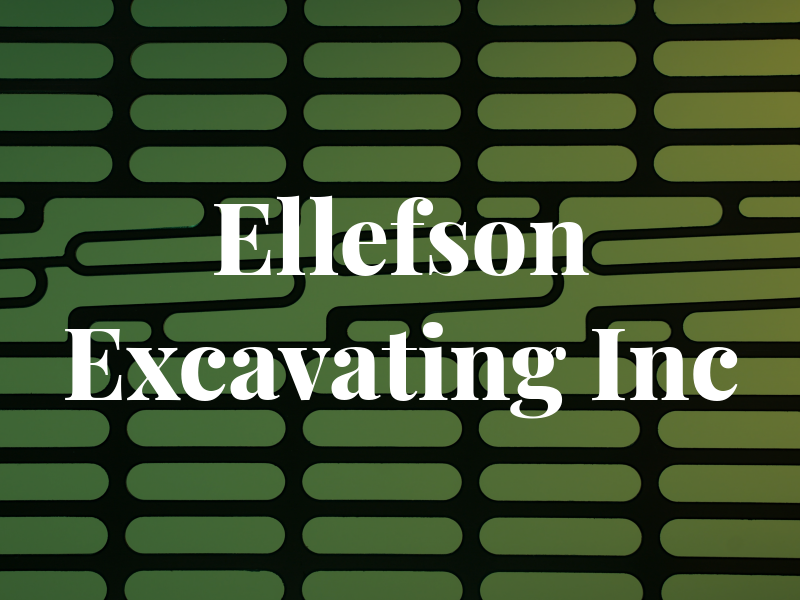 Ellefson Excavating Inc