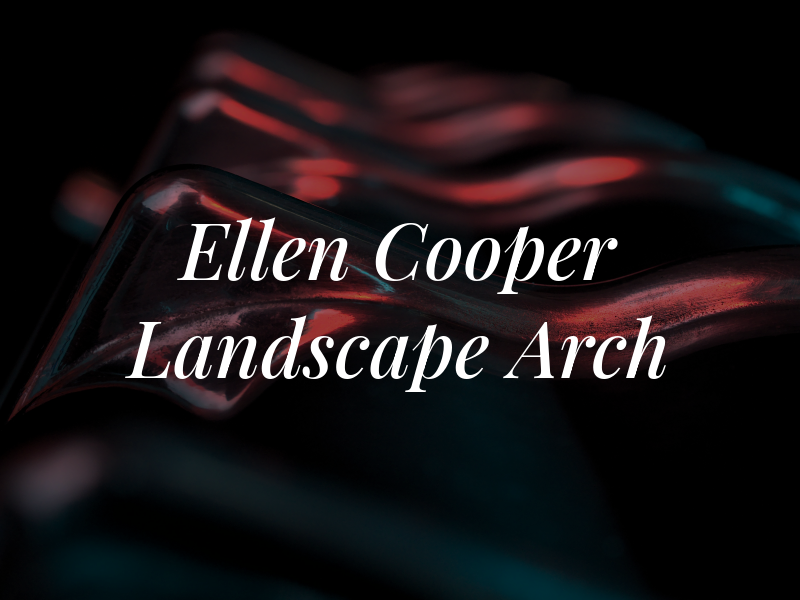 Ellen Cooper Landscape Arch