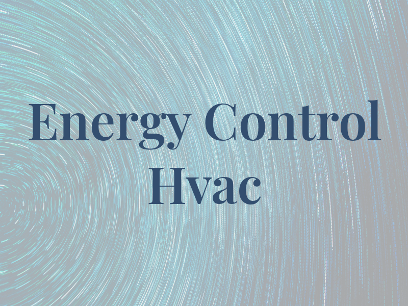 Energy Control Hvac