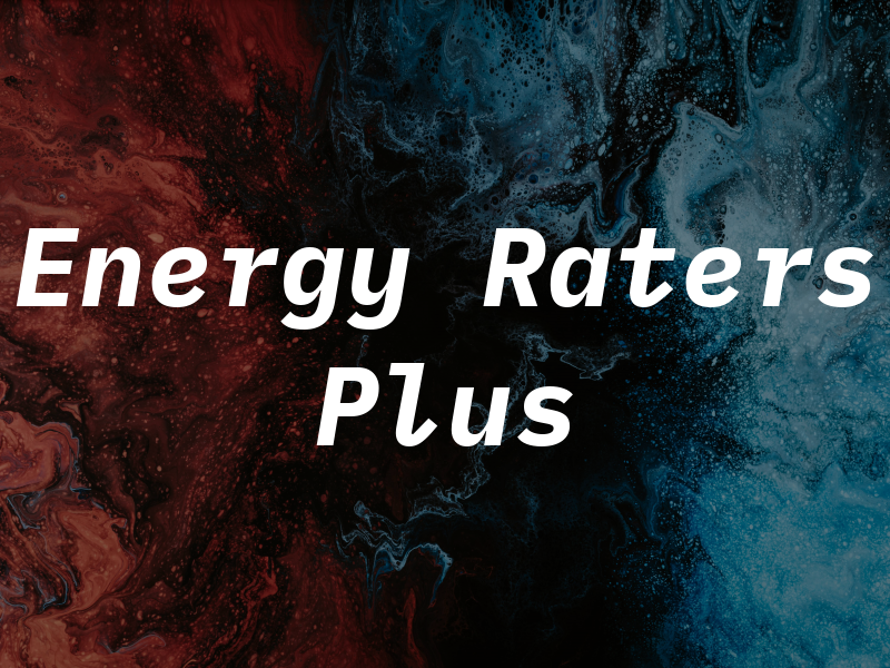 Energy Raters Plus