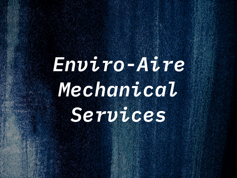 Enviro-Aire Mechanical Services