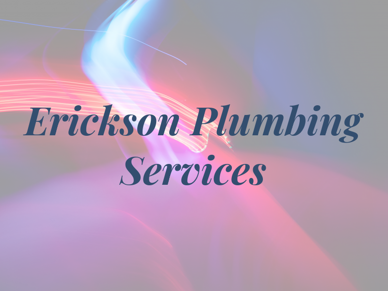 Erickson Plumbing Services