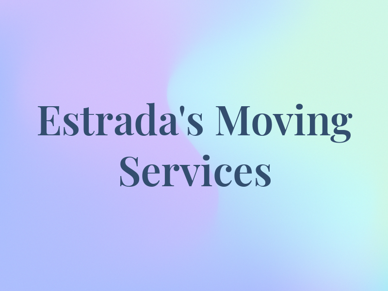 Estrada's Moving Services Inc