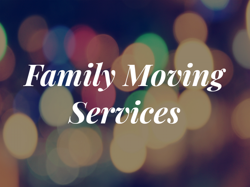 Family Moving Services