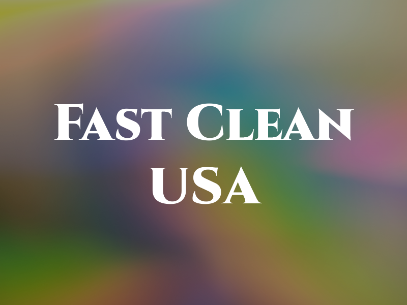 Fast Clean USA