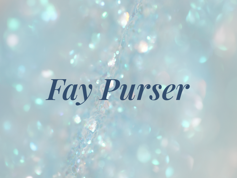 Fay Purser