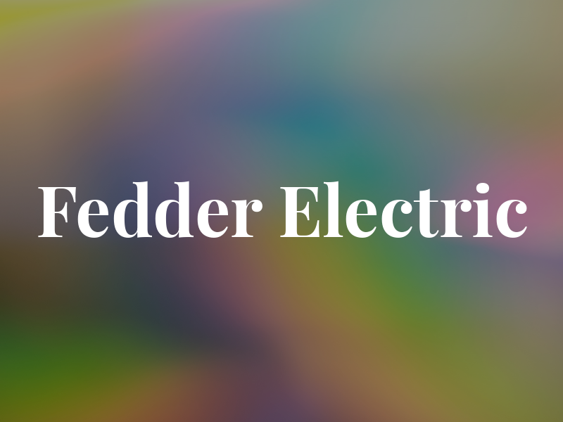 Fedder Electric