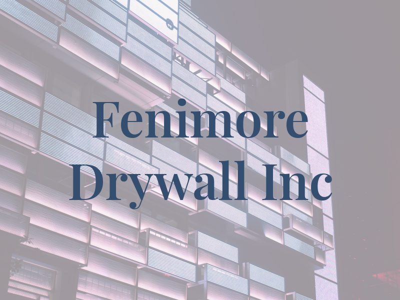 Fenimore Drywall Inc