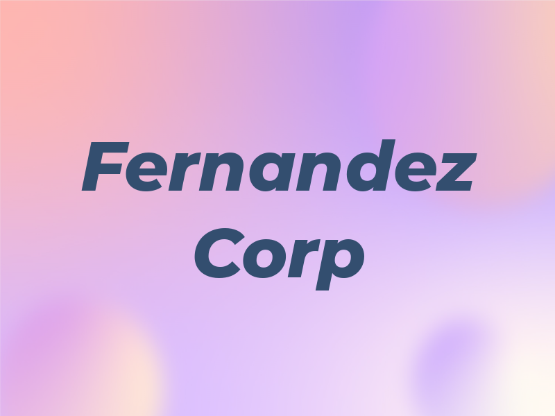 Fernandez Corp