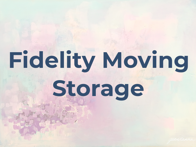 Fidelity Moving & Storage Co