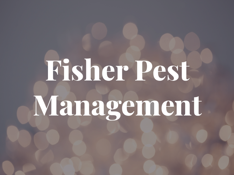 Fisher Pest Management
