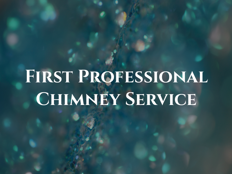 First Professional Chimney Service