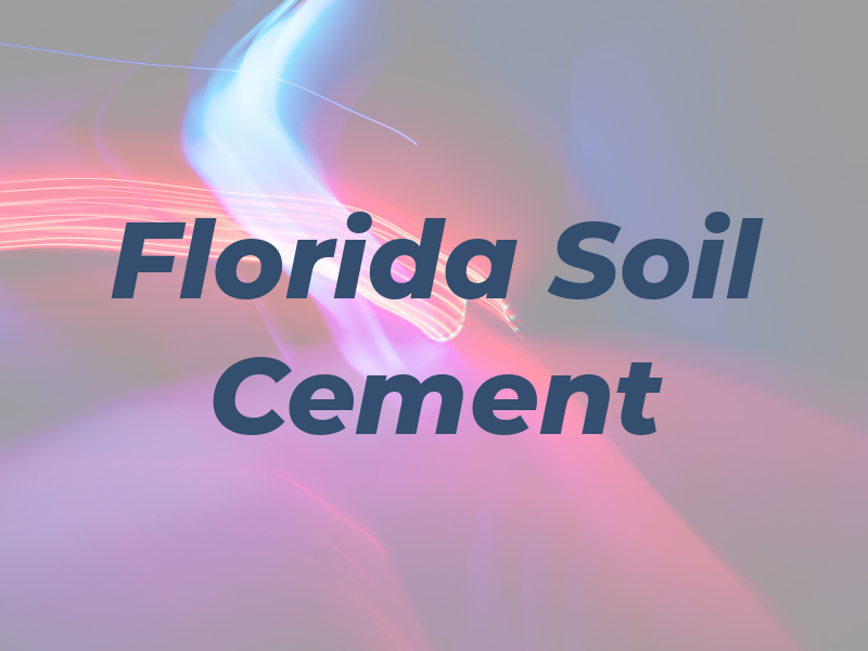 Florida Soil Cement
