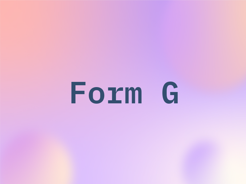 Form G