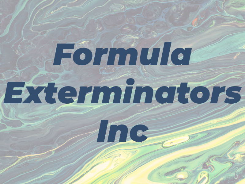 Formula Exterminators Inc