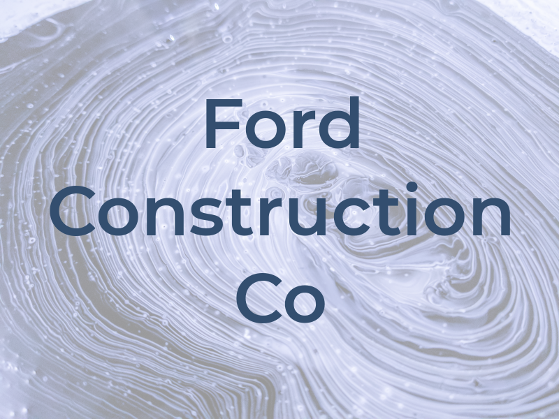 Ford Construction Co