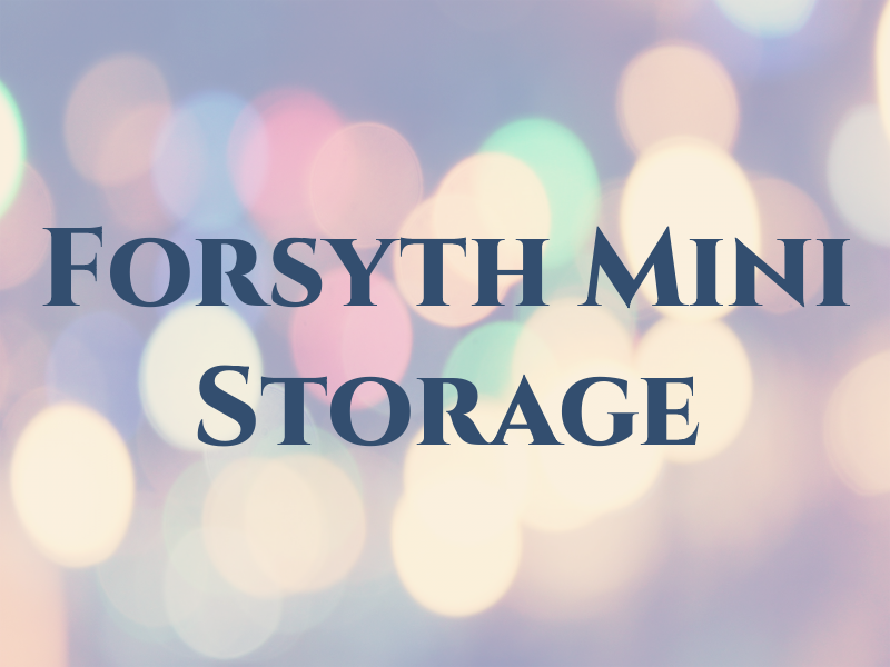 Forsyth Mini Storage