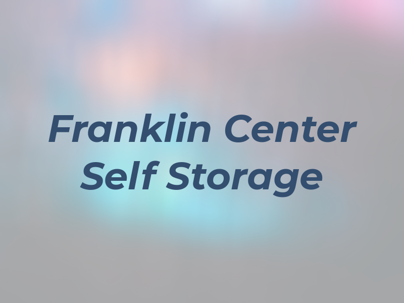 Franklin Center Self Storage