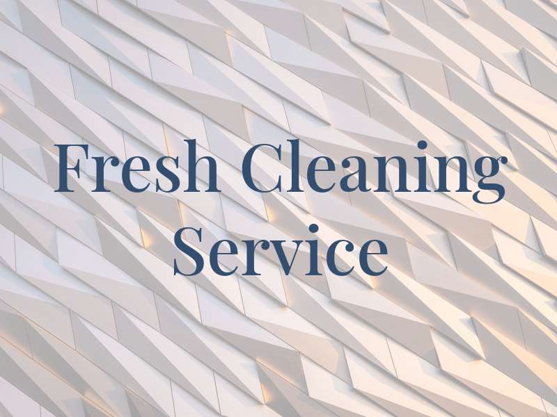 Fresh Cleaning Service
